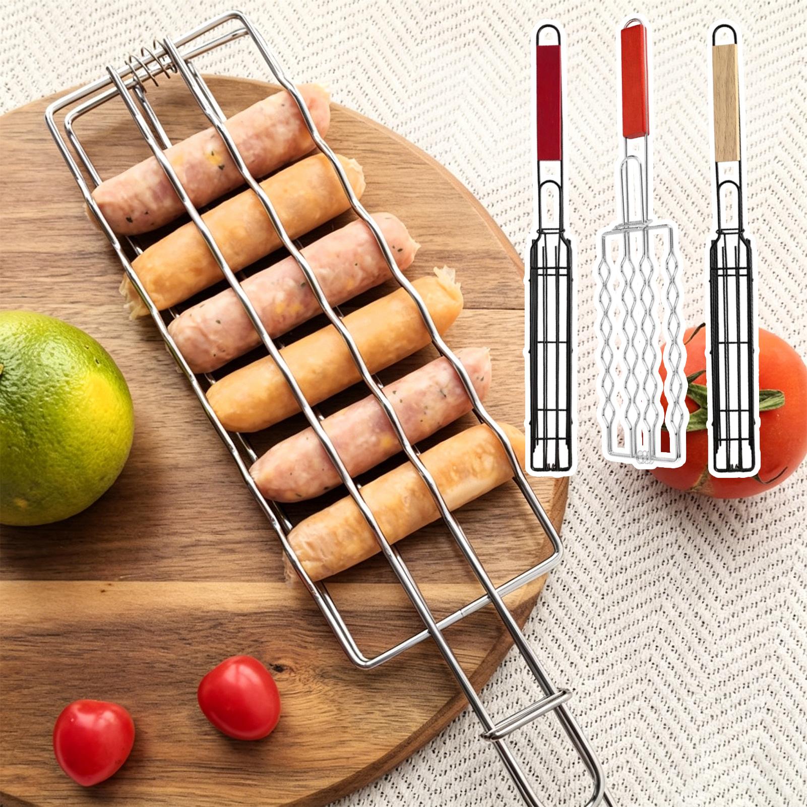 Home Cooking Business - Cesta para barbacoa con mango de
