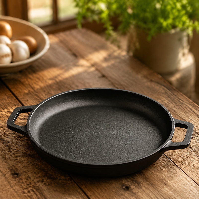 Dosa Pan Iron - Sartén de hierro fundido de alta