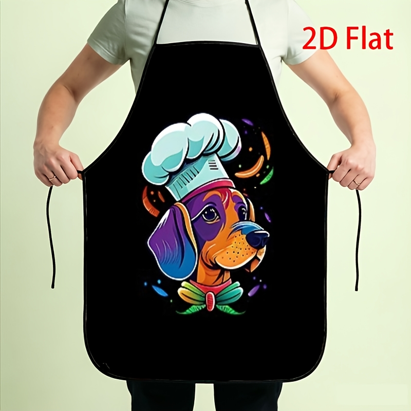 Home Cooking For Dogs - Divertido Delantal de Chef para Perros,