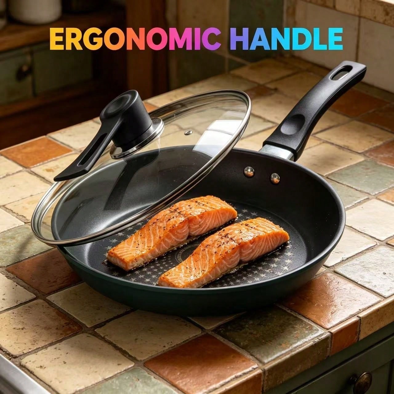 Home Cooking Channel - Sartén antiadherente, máquina para hacer panqueques,