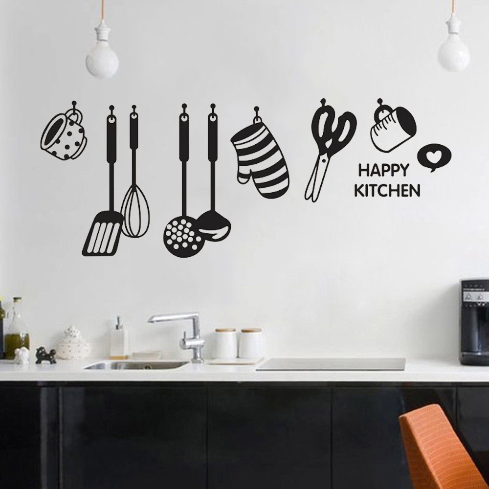 Home Cooking Channel - Pegatinas de pared de cocina, diseño