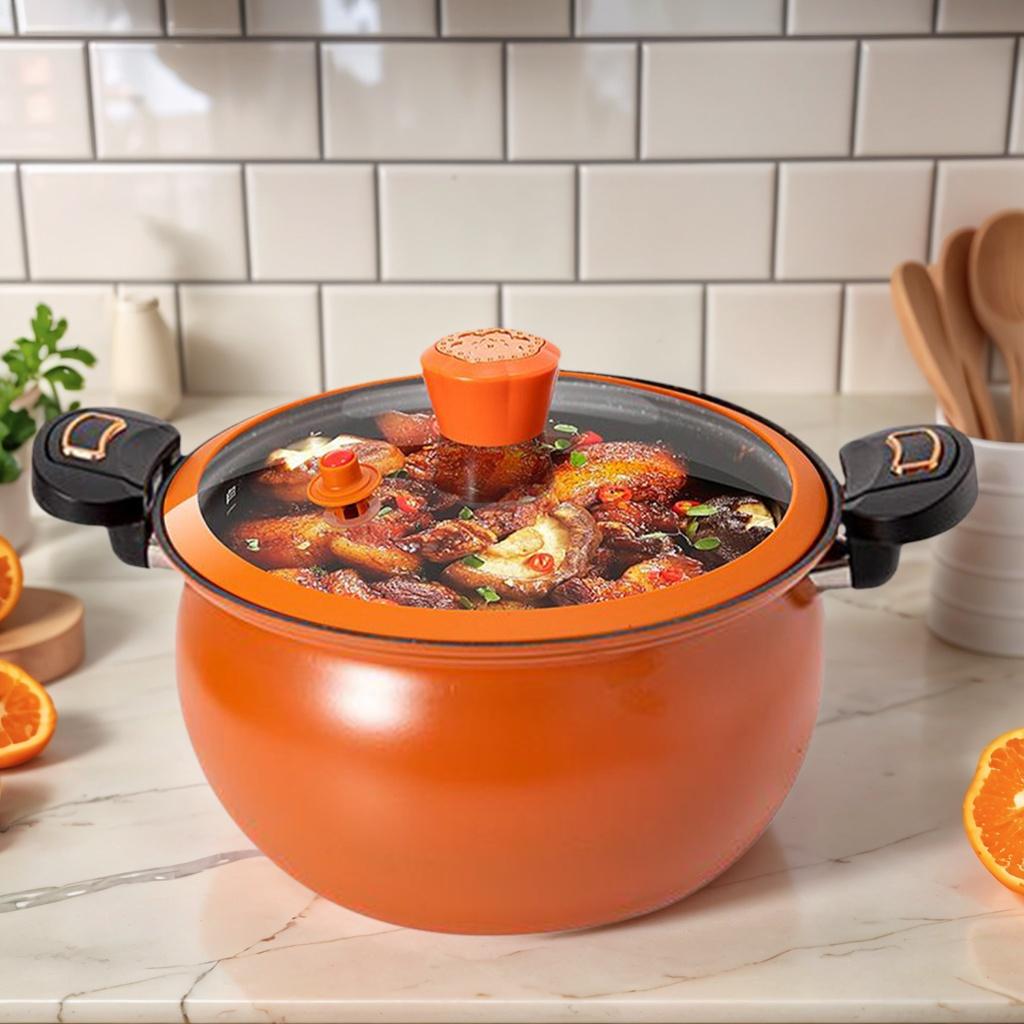 Home Cooking Channel - Olla a Presión para Guisos, Calentamiento