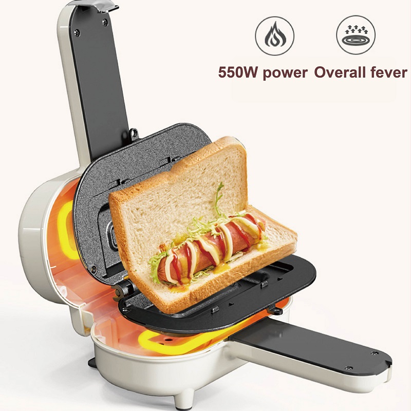 Home Cooking For Dogs - Máquina Eléctrica para Sándwiches de 550W,