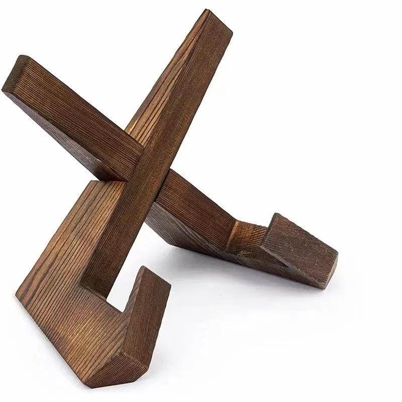 Soporte de madera para libros  - Home Cooking Menu reseña y precio