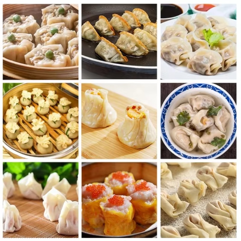 Máquina Industrial de Alta Vel - Gyoza Dumpling Maker reseña y precio