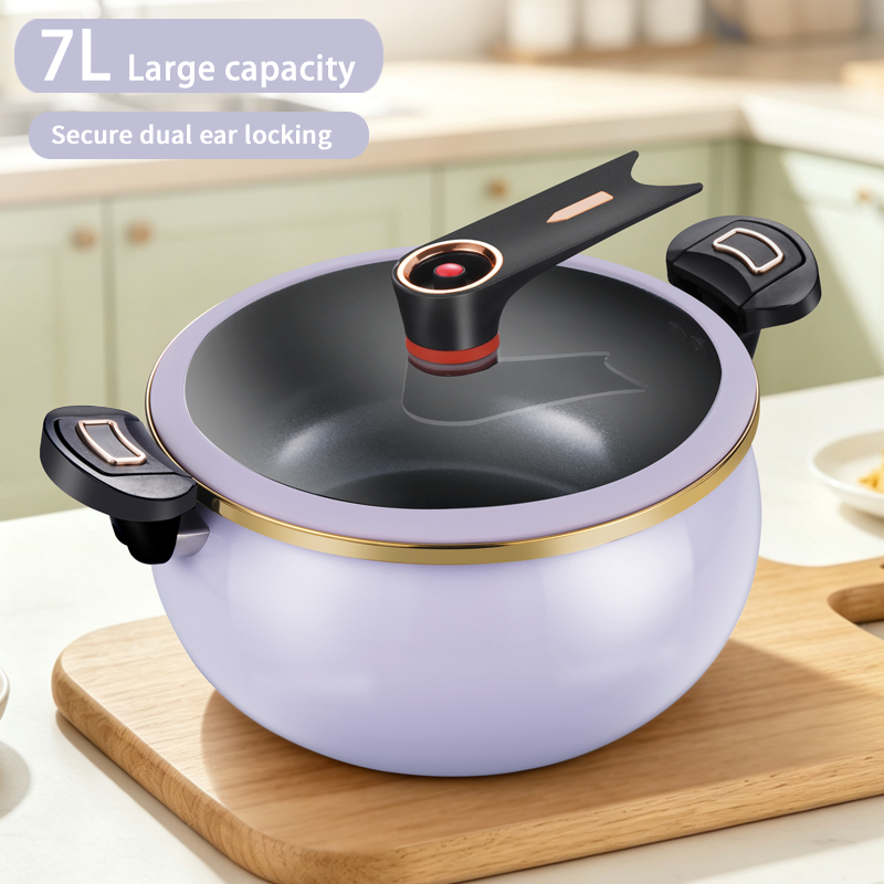 1 olla a presión Fat Daddy Mic - Home Cooking Channel reseña y precio