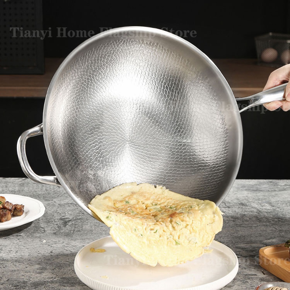 Sartén de Acero Inoxidable y T - Home Cooking Channel reseña y precio