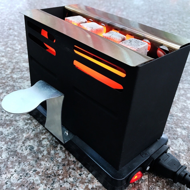 Mini estufa carbón portátil, e - Home Cooking Channel reseña y precio