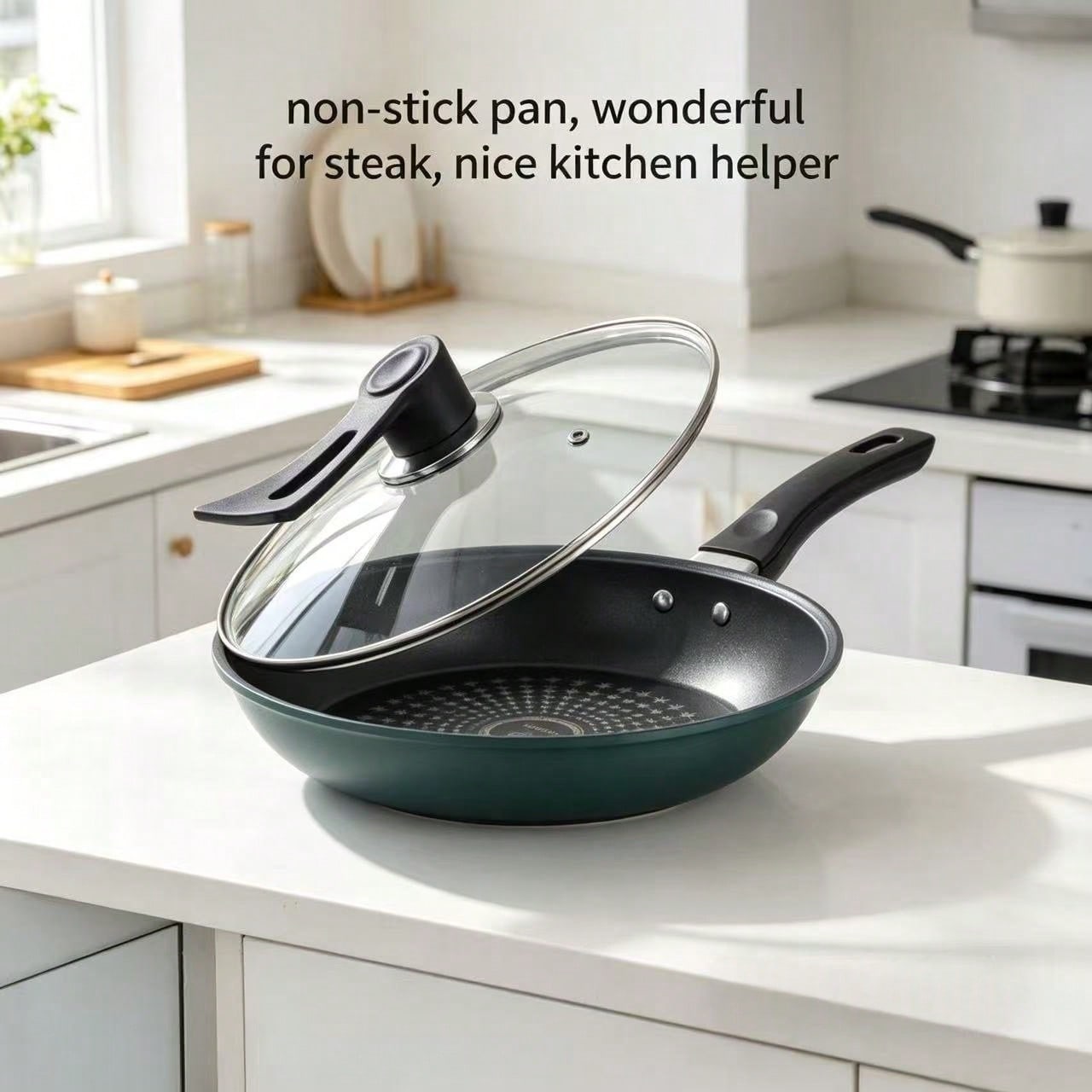 Sartén antiadherente, máquina  - Home Cooking Channel reseña y precio