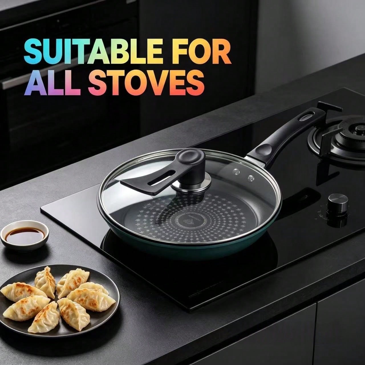Sartén antiadherente, máquina  - Home Cooking Channel reseña y precio
