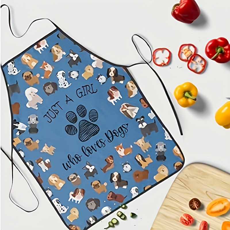 Delantal con Diseño de Perrito - Home Cooking For Dogs reseña y precio