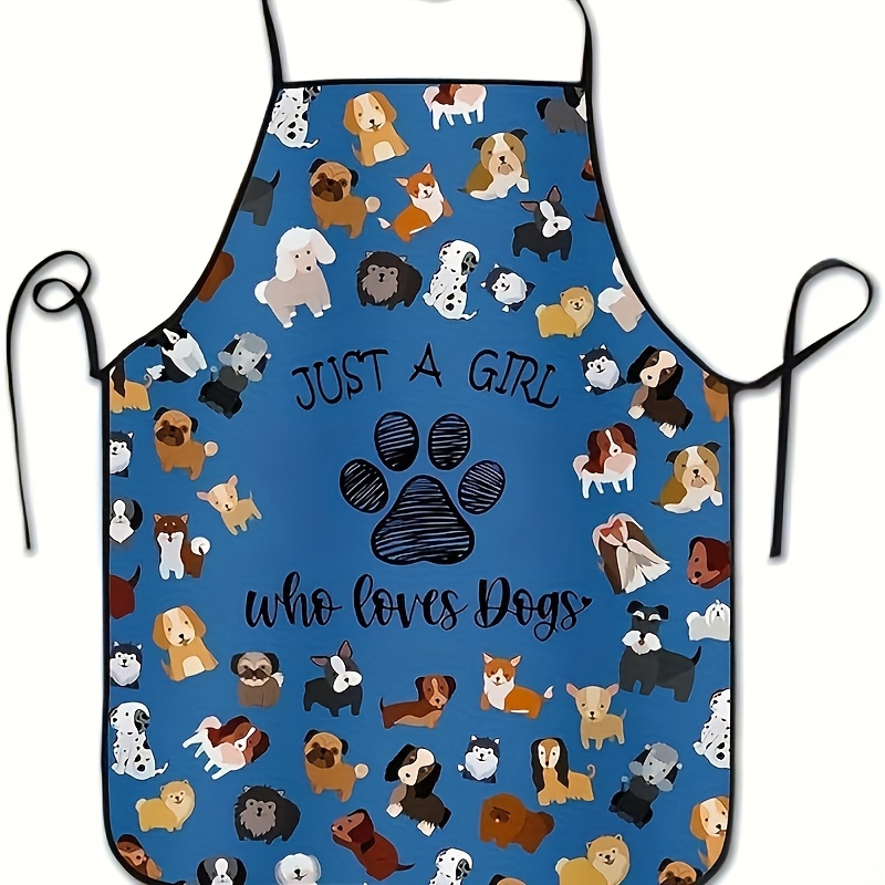 Delantal con Diseño de Perrito - Home Cooking For Dogs reseña y precio