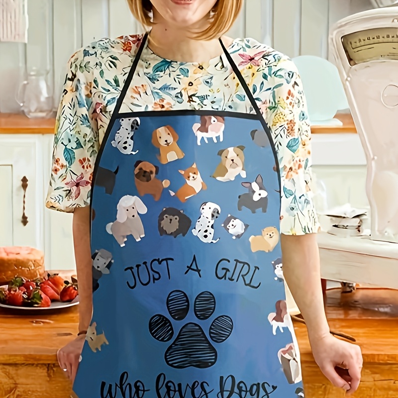 Delantal con Diseño de Perrito - Home Cooking For Dogs reseña y precio