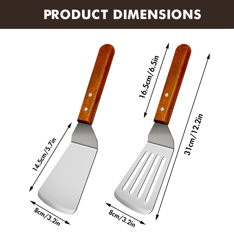 Espátulas de Metal para sartén - Dosa Pan Iron reseña y precio
