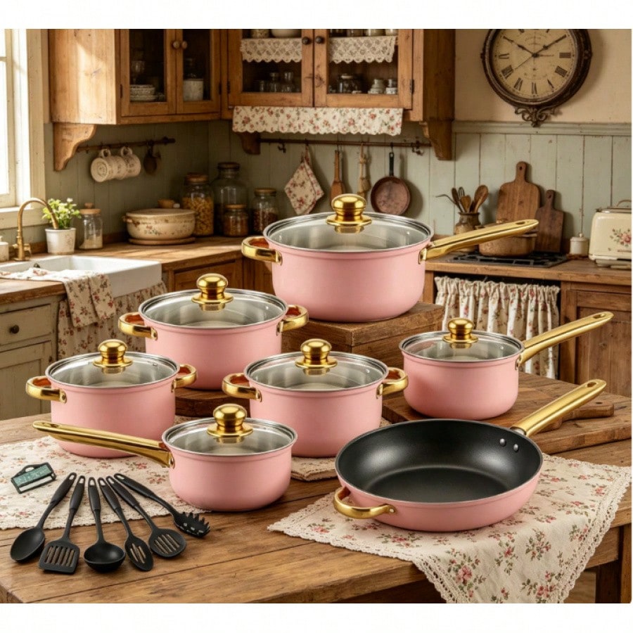 Juego de utensilios de cocina  - Home Cooking Channel reseña y precio