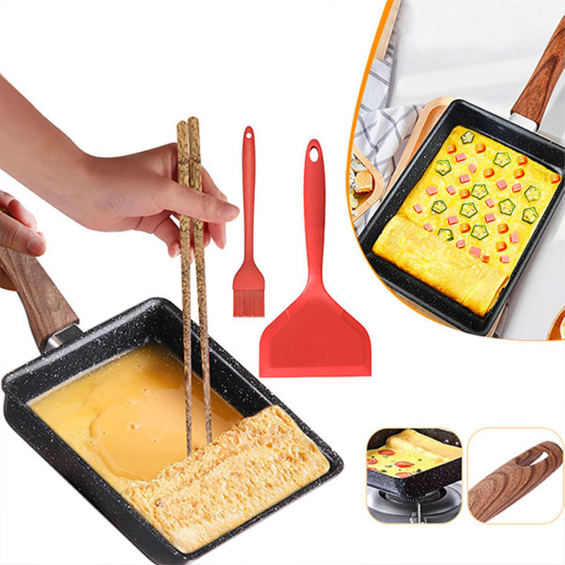 Tamagoyaki sartén para tortill - Dosa Pan Iron reseña y precio