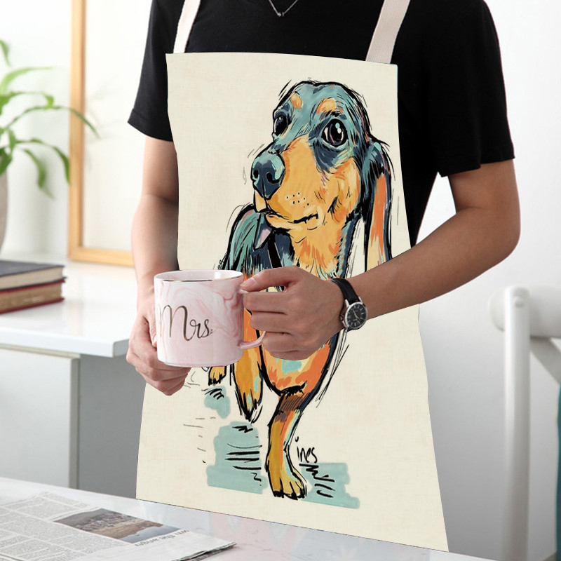 Delantal de cocina para adulto - Home Cooking For Dogs reseña y precio