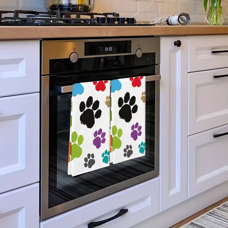 2 piezas, toallas de cocina co - Home Cooking For Dogs reseña y precio