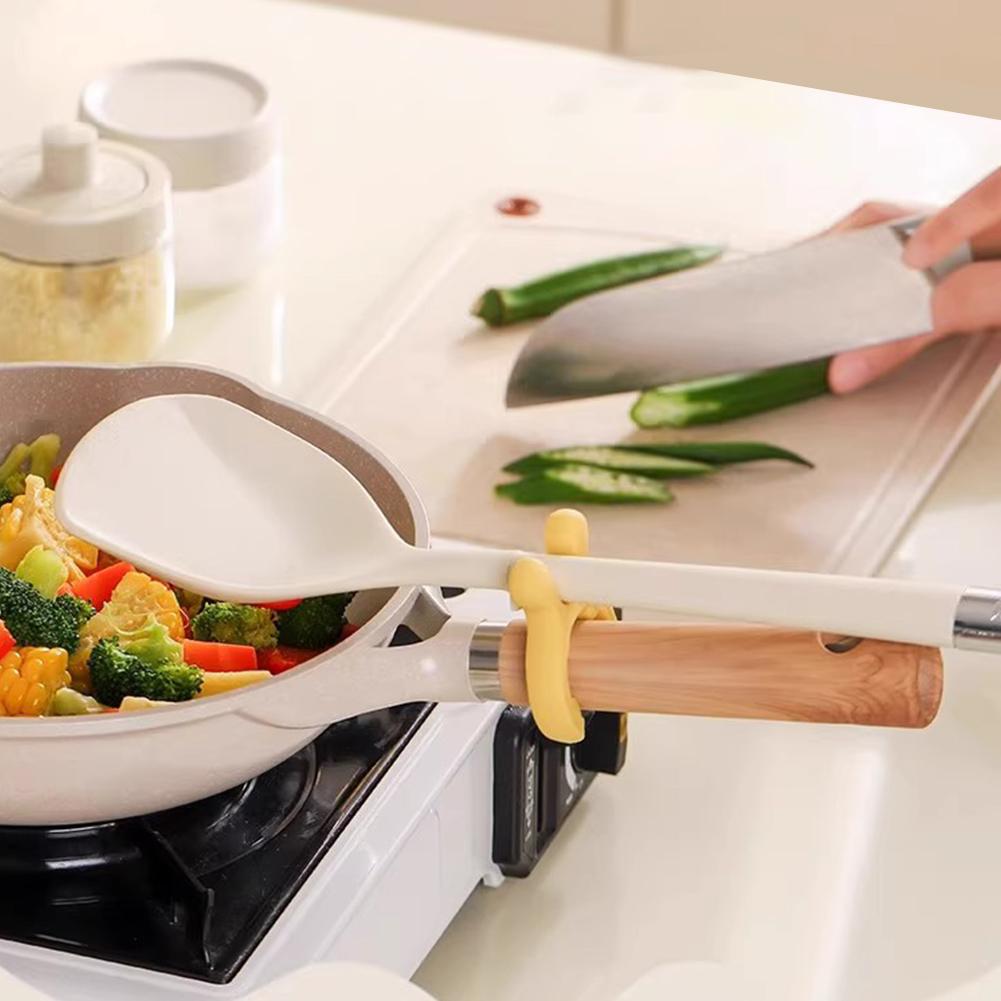 Soporte para cucharas de silic - Home Cooking Channel reseña y precio