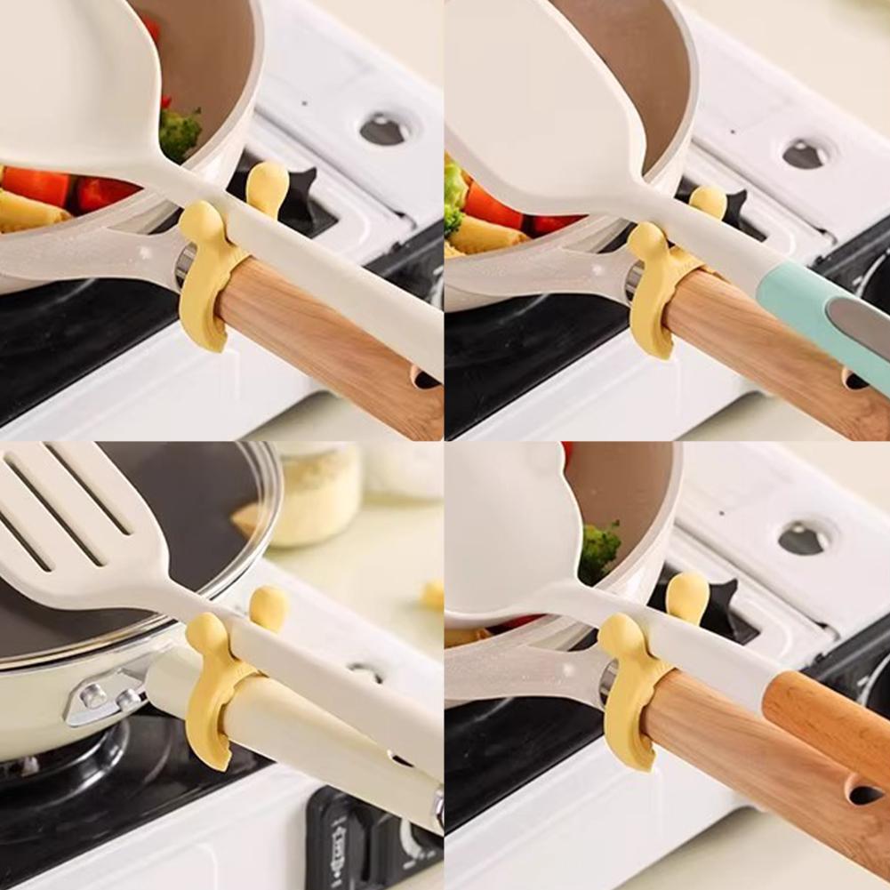 Soporte para cucharas de silic - Home Cooking Channel reseña y precio